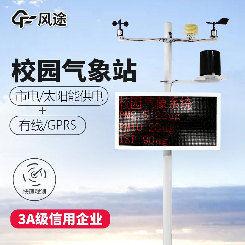 如何選購校園氣象站？